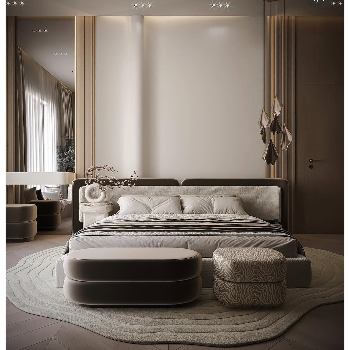 Ellipse Designer Bed