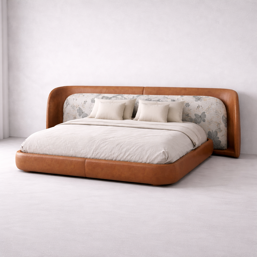 Terra Leather Bed