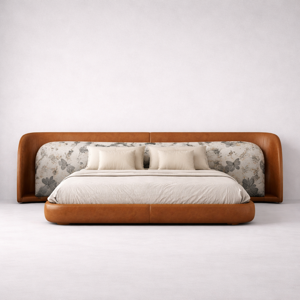 Terra Leather Bed
