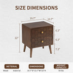 Honeycomb Accent Nightstand