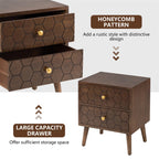 Honeycomb Accent Nightstand