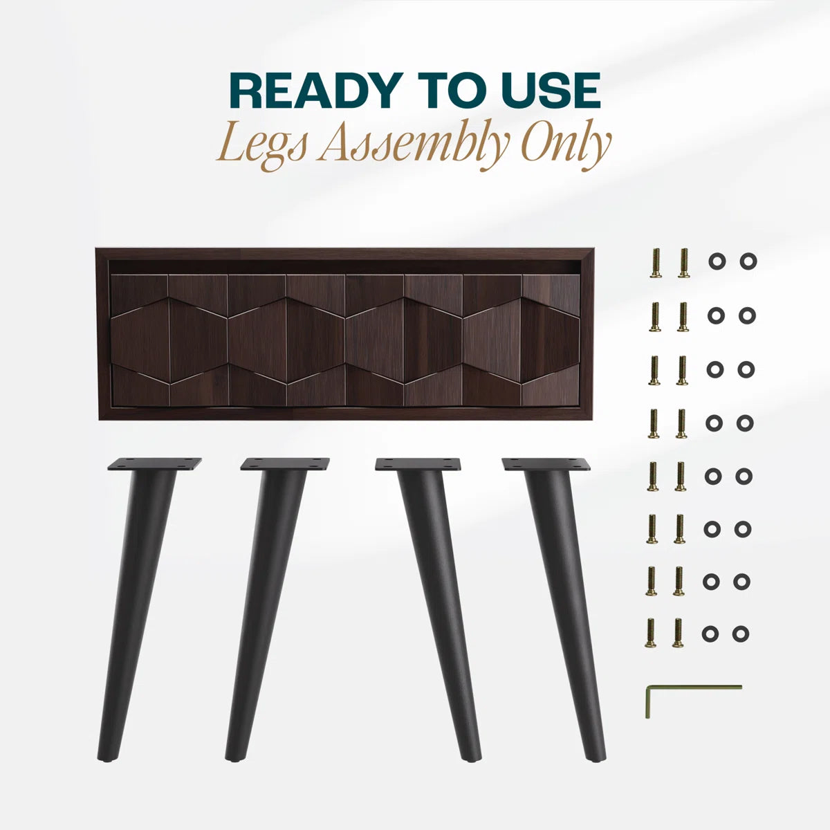 Geometric Cube Nightstand