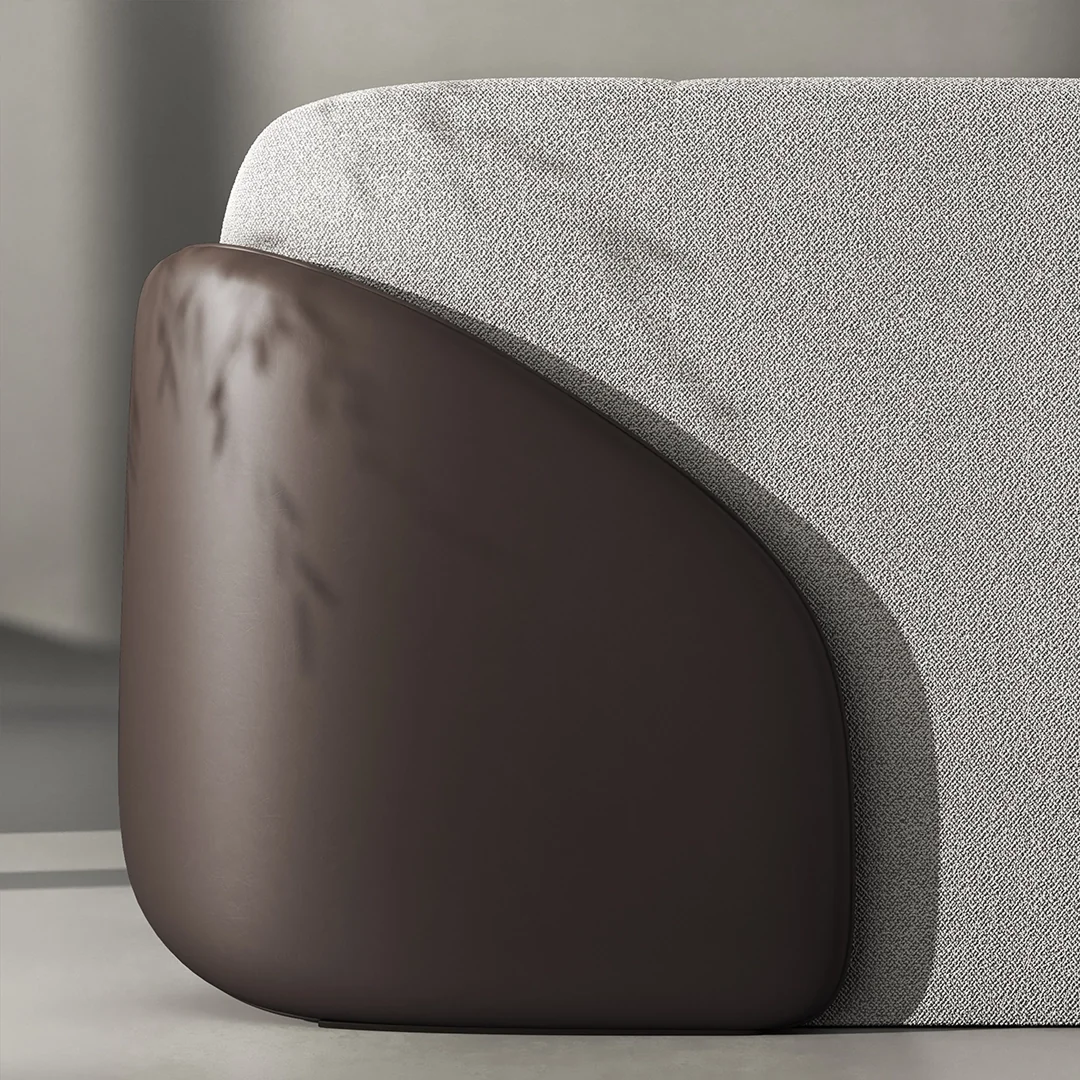 Luna Curved Bed
