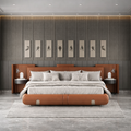 Executive Leather Bed