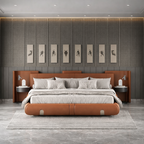 Executive Leather Bed