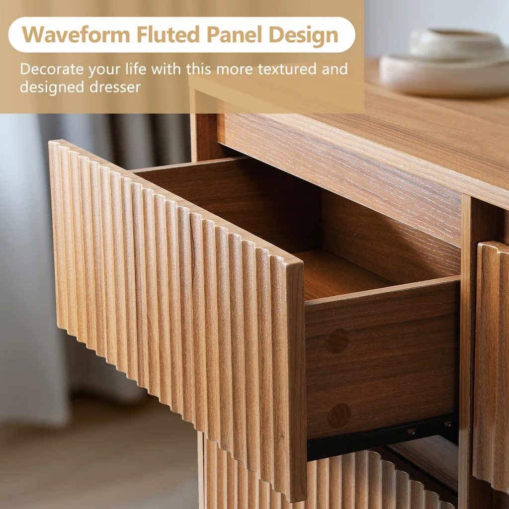 Nira Minimal Tallboy Dresser