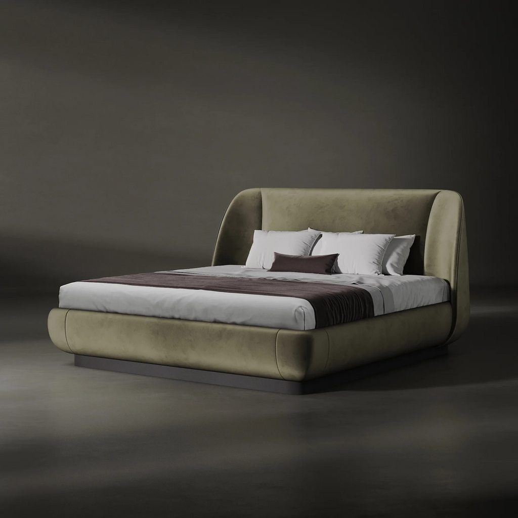 Halo Wingback Bed