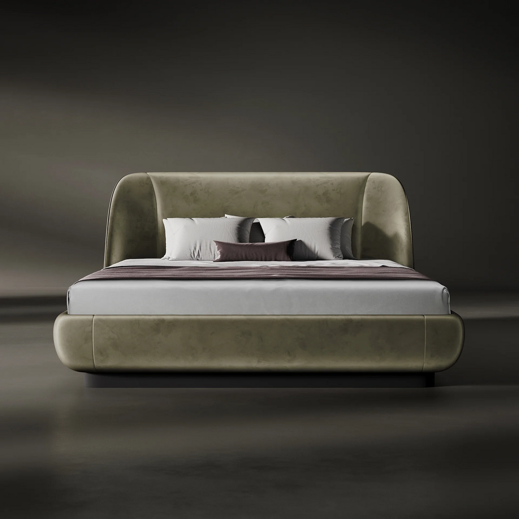 Halo Wingback Bed