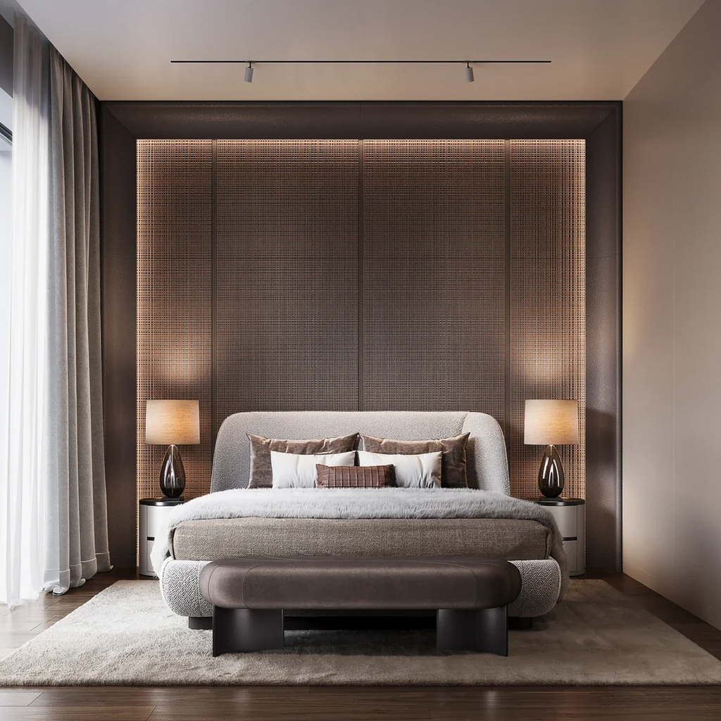 Halo Wingback Bed