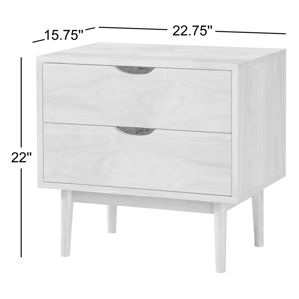 Mid-Century Walnut Nightstand