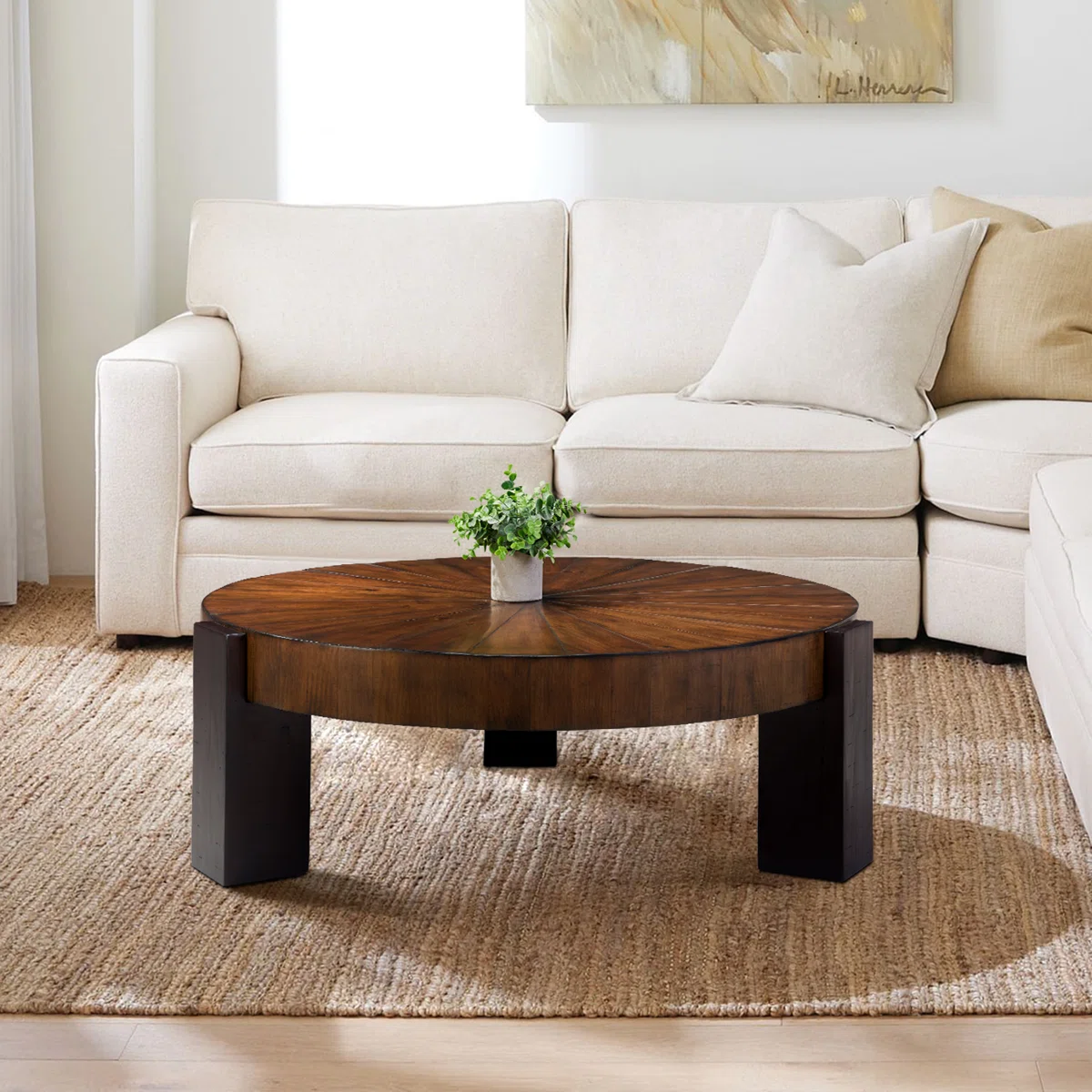 Nira Fluted Console