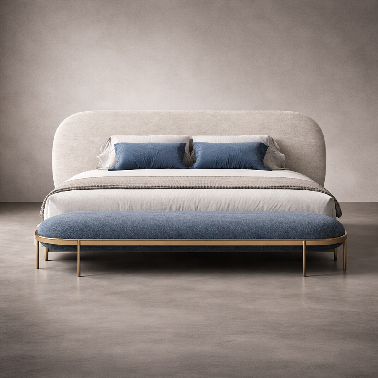 Linea King Size Bed