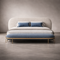 Velvet Curve Bed