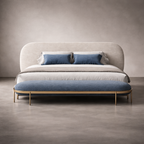 Velvet Curve Bed
