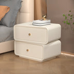 Minimal White Modern Nightstand