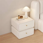 Minimal White Modern Nightstand