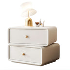 Minimal White Modern Nightstand
