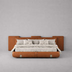 Executive Leather Bed