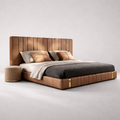 Walnut Luxe Bed
