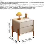 Scandinavian White Oak Nightstand